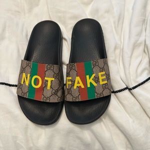 Gucci Slides “Not Fake” size 7
